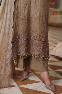 Maria b | Chiffon Formals 26 | MPC-26-103-Olive Gold by Maria B - Designer Dress  - Type : Ladies Clothes - Available at Libayah - 100% Original 