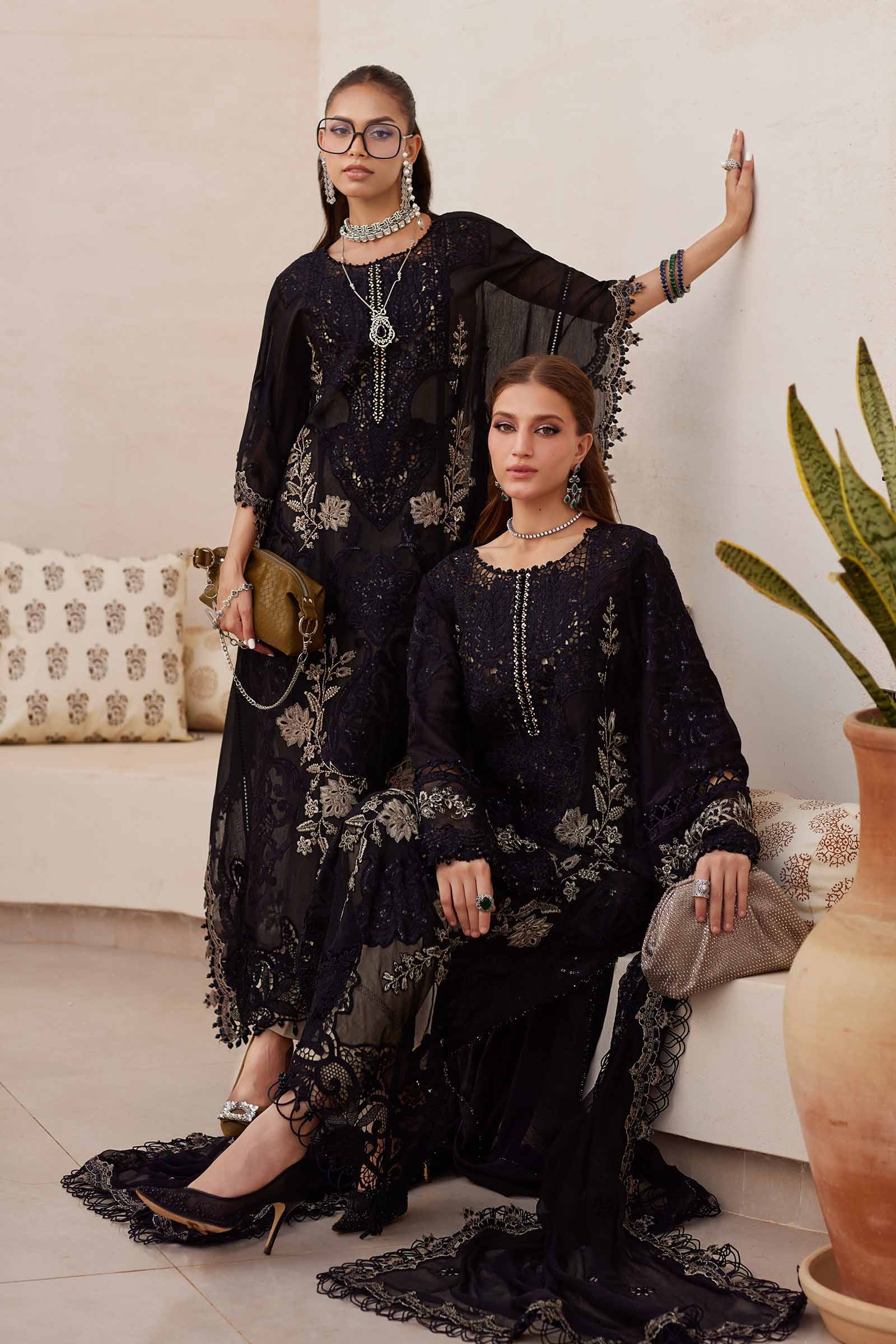 Maria B | Eid Collection 25 | 25-03 by Maria B - Designer Dress - Type: Ladies Clothes - Available at Libayah - 100% Original