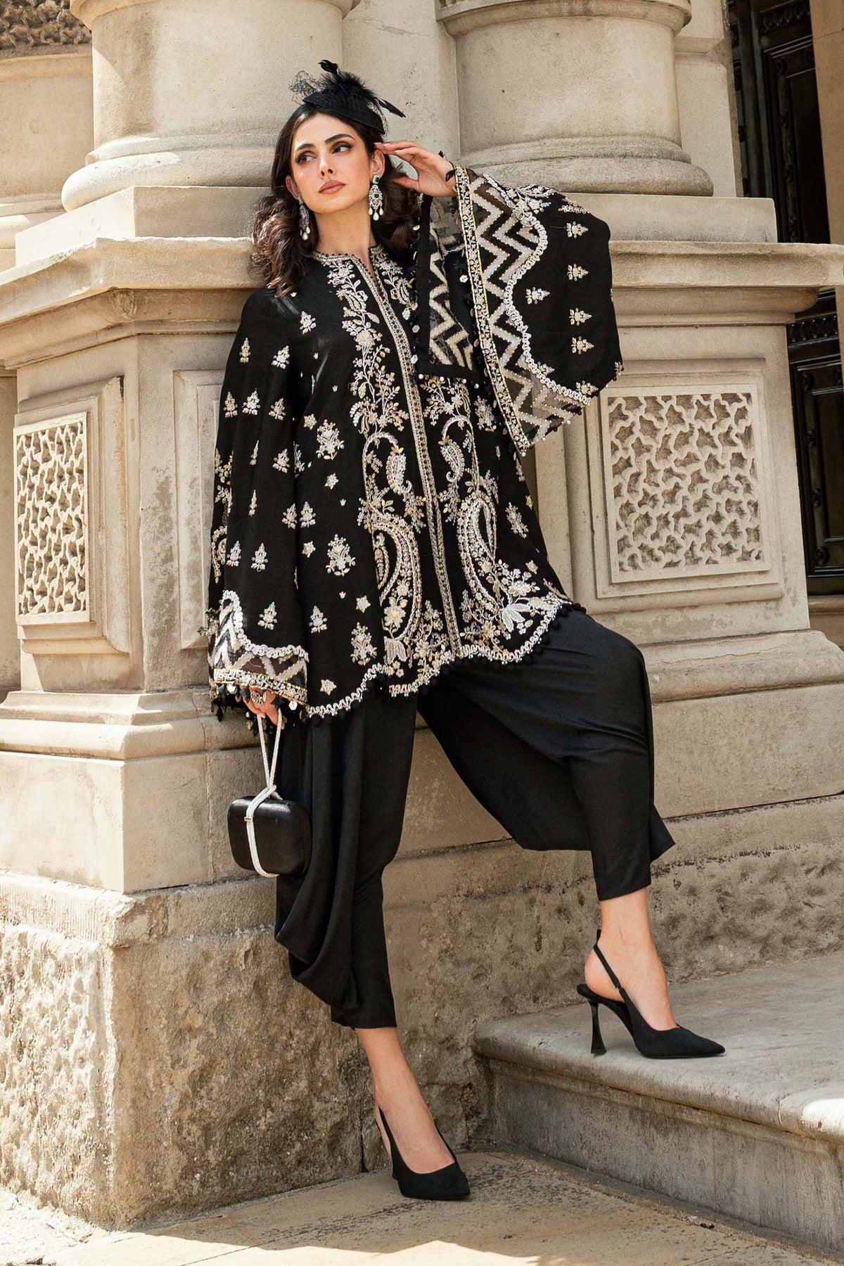 Maria B | Soiree Formals 25 | WF-09-03 by Maria B - Designer Dress - Type : Ladies Clothes - Available at Libayah - 100% Original 
