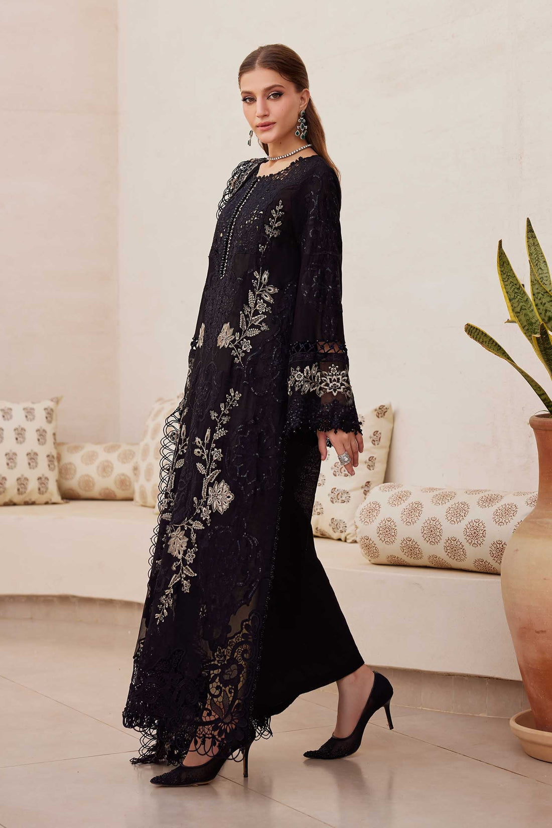 Maria B | Eid Collection 25 | 25-03 by Maria B - Designer Dress - Type: Ladies Clothes - Available at Libayah - 100% Original