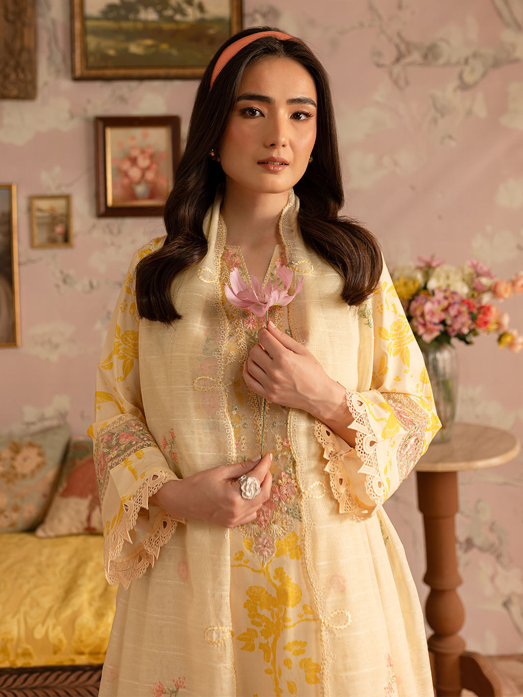 Mahnur | Leila Printkari Edit 25 | LP - 03 by Mahnur - Designer Dress - Type: Ladies Clothes - Available at Libayah - 100% Original