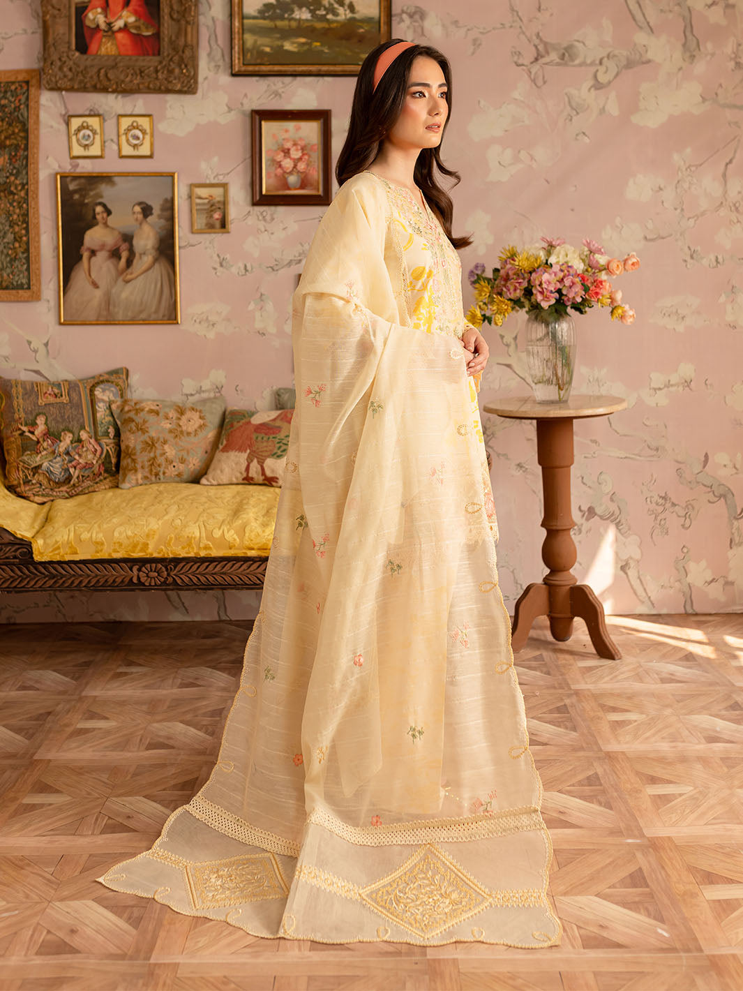 Mahnur | Leila Printkari Edit 25 | LP - 03 by Mahnur - Designer Dress - Type: Ladies Clothes - Available at Libayah - 100% Original