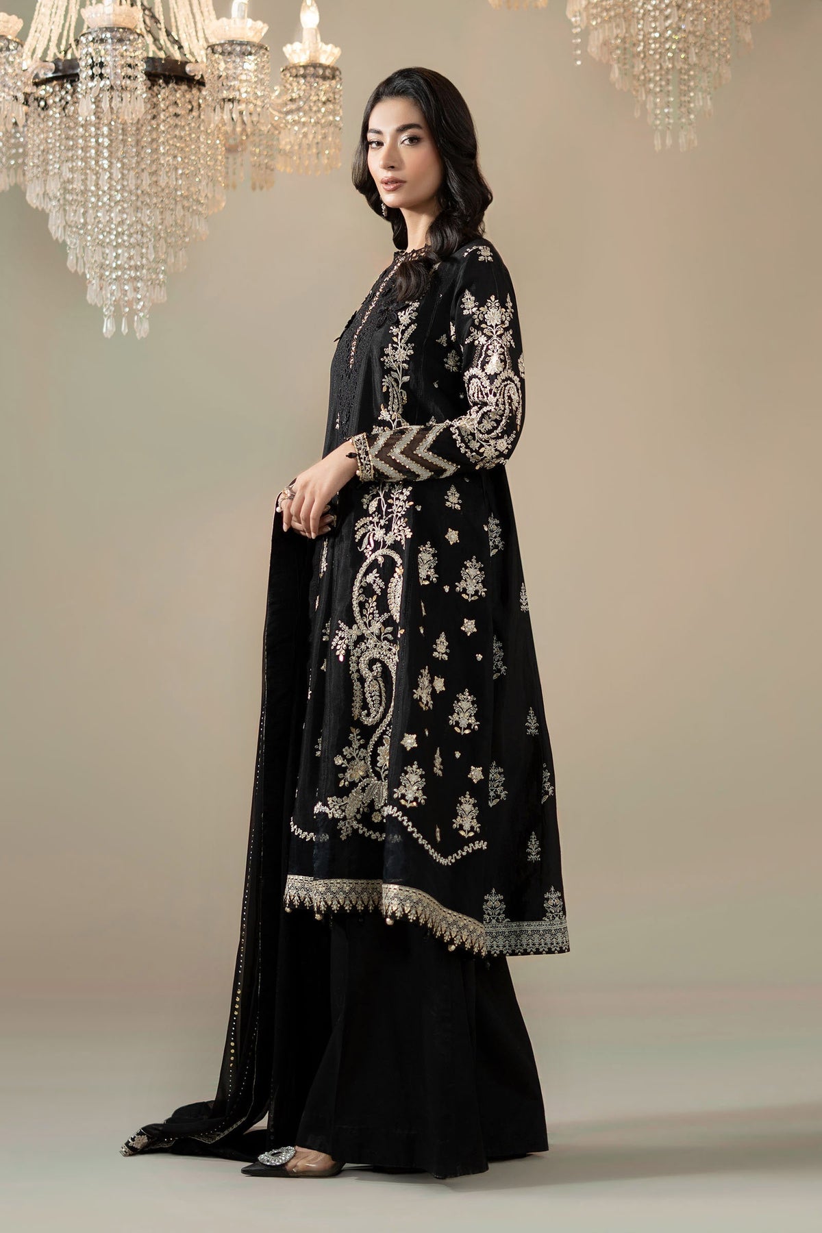 Maria B | Soiree Formals | WFS-09-03 by Maria B - Designer Dress - Type : Ladies Clothes - Available at Libayah - 100% Original 