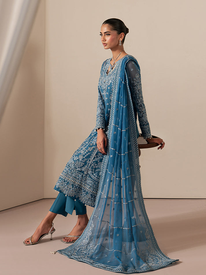 Gulaal | Ayla Luxury Chiffon | Sera by Gulaal - Designer Dress  - Type : Ladies Clothes - Available at Libayah - 100% Original 