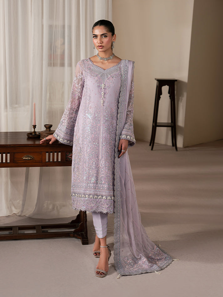 Gulaal | Ayla Luxury Chiffon | Elia by Gulaal - Designer Dress  - Type : Ladies Clothes - Available at Libayah - 100% Original 
