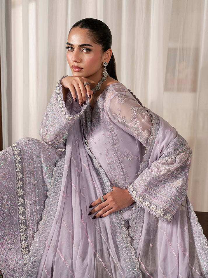 Gulaal | Ayla Luxury Chiffon | Elia by Gulaal - Designer Dress  - Type : Ladies Clothes - Available at Libayah - 100% Original 