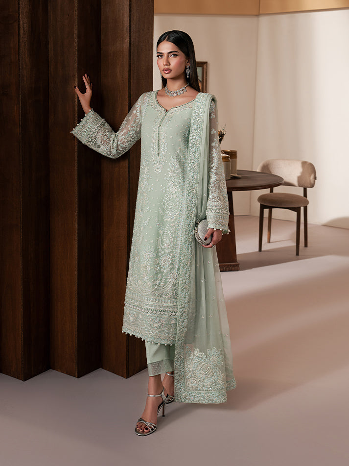 Gulaal | Ayla Luxury Chiffon | Lisse by Gulaal - Designer Dress  - Type : Ladies Clothes - Available at Libayah - 100% Original 