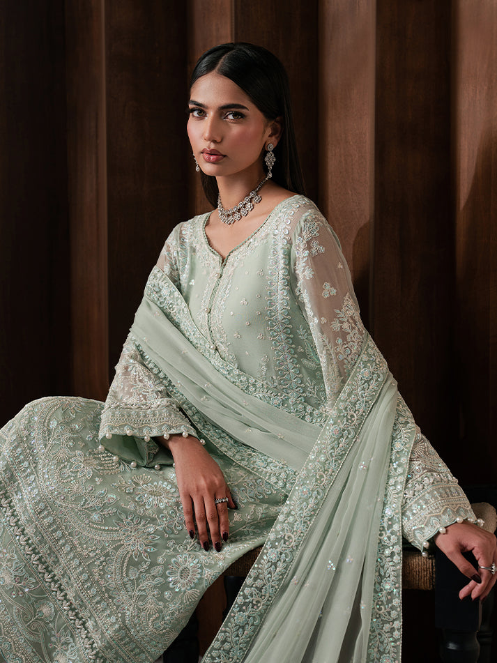 Gulaal | Ayla Luxury Chiffon | Lisse by Gulaal - Designer Dress  - Type : Ladies Clothes - Available at Libayah - 100% Original 