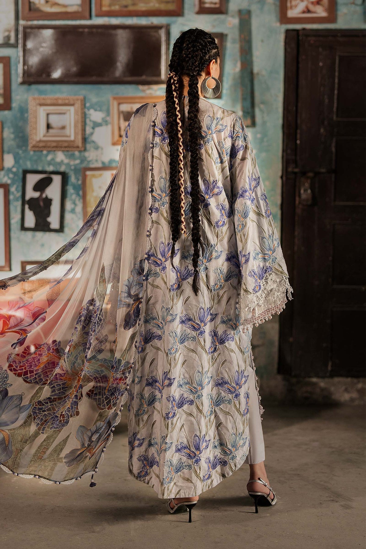 Maria B | M Prints Winter Fall 2026 | MPT-3104-A by Maria B - Designer Dress  - Type : Ladies Clothes - Available at Libayah - 100% Original 