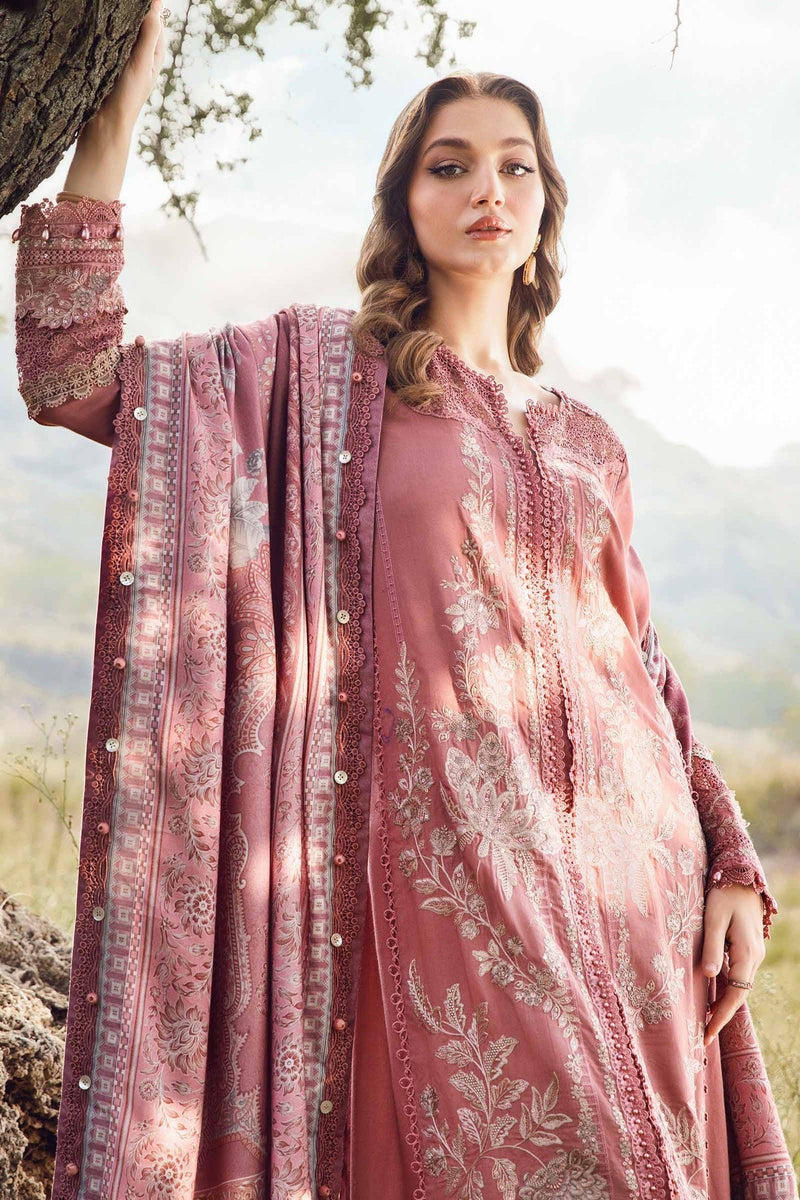 Maria B | M Prints Winter 24 | MPT-2404-A by Maria B - Designer Dress  - Type : Ladies Clothes - Available at Libayah - 100% Original 
