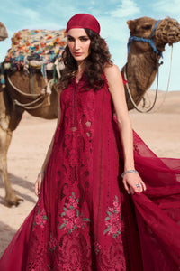Maria B | Luxury Lawn 25 | D-2504-A by Maria B - Designer Dress - Type: Ladies Clothes - Available at Libayah - 100% Original