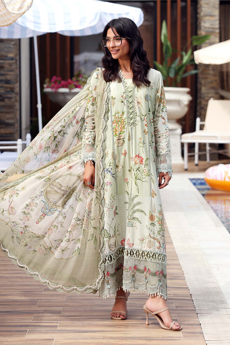 Maria B | M Prints 26 | MPT-3004-B by Maria B - Designer Dress  - Type : Ladies Clothes - Available at Libayah - 100% Original 