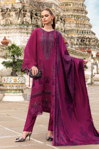 Maria B | M Prints Winter 25 | MPT-2804-B by Maria B - Designer Dress  - Type : Ladies Clothes - Available at Libayah - 100% Original 