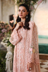Maria b | Chiffon Formals 26 | MPC-26-104-Peach Pink by Maria B - Designer Dress  - Type : Ladies Clothes - Available at Libayah - 100% Original 