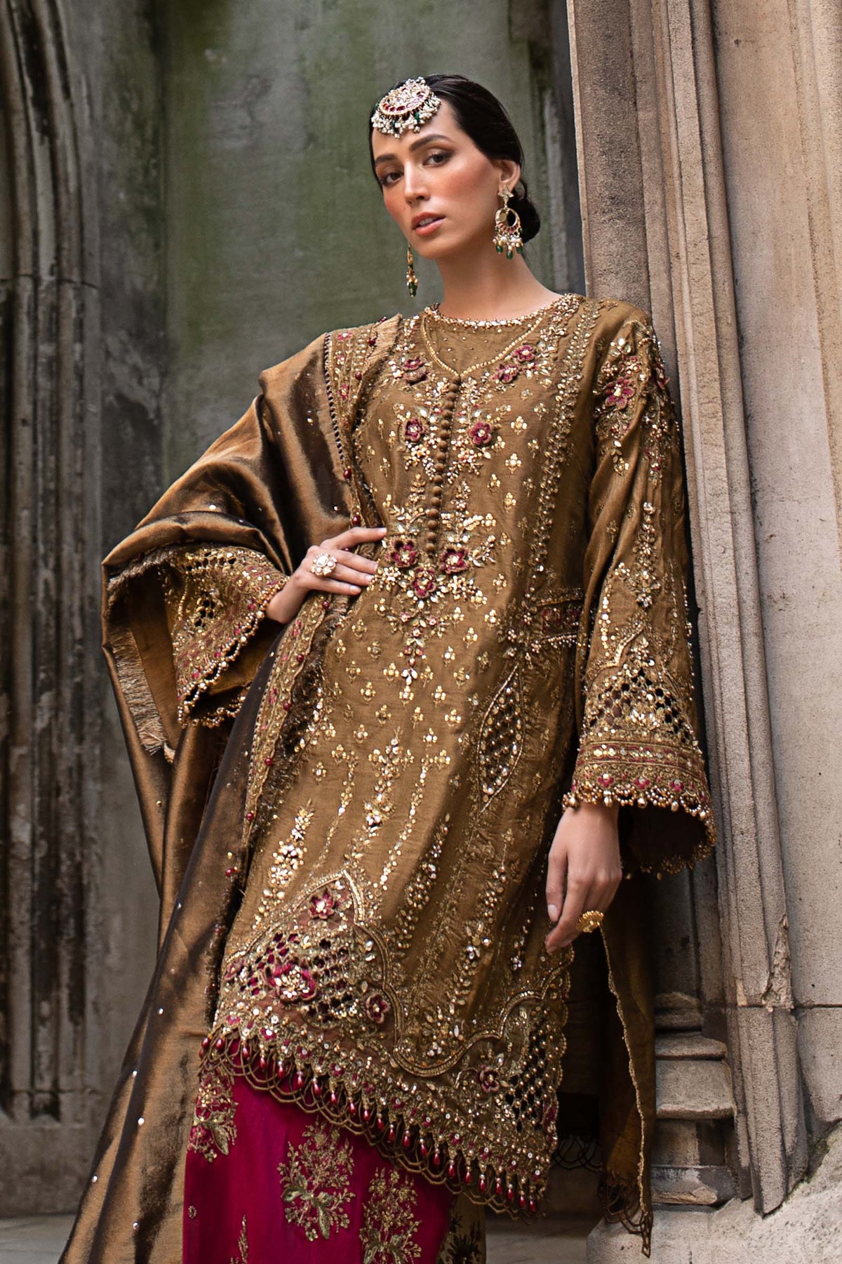Maria B | Soiree Formals 25 | WF-09-04 by Maria B - Designer Dress - Type : Ladies Clothes - Available at Libayah - 100% Original 