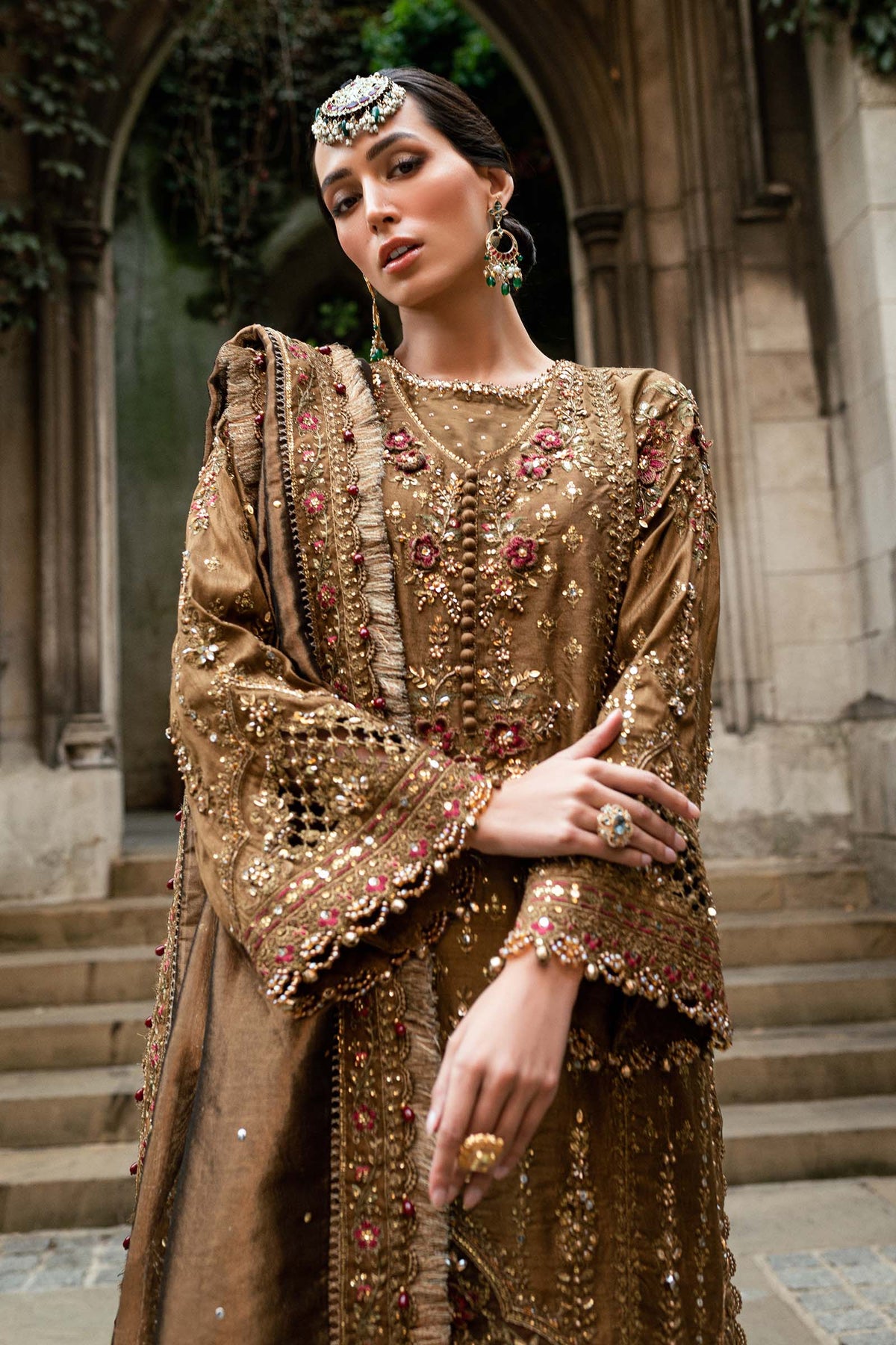 Maria B | Soiree Formals 25 | WF-09-04 by Maria B - Designer Dress - Type : Ladies Clothes - Available at Libayah - 100% Original 