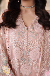 Maria b | Chiffon Formals 26 | MPC-26-104-Peach Pink by Maria B - Designer Dress  - Type : Ladies Clothes - Available at Libayah - 100% Original 