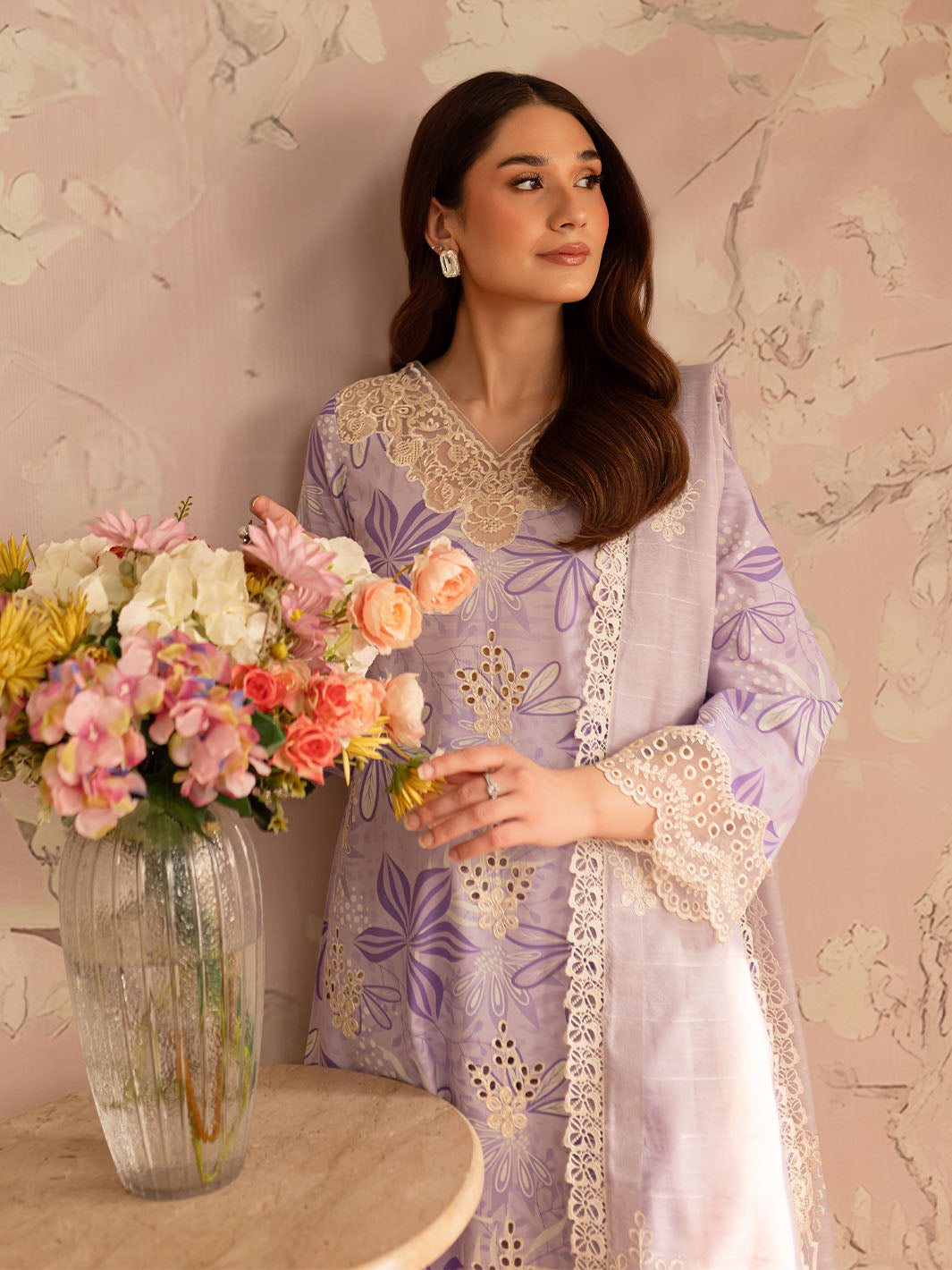 Mahnur | Leila Printkari Edit 25 | LP - 04 by Mahnur - Designer Dress - Type: Ladies Clothes - Available at Libayah - 100% Original