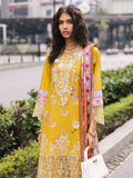 Mahnur | Broadway Luxury Lawn 25 | Buttercup by Mahnur - Designer Dress - Type: Ladies Clothes - Available at Libayah - 100% Original