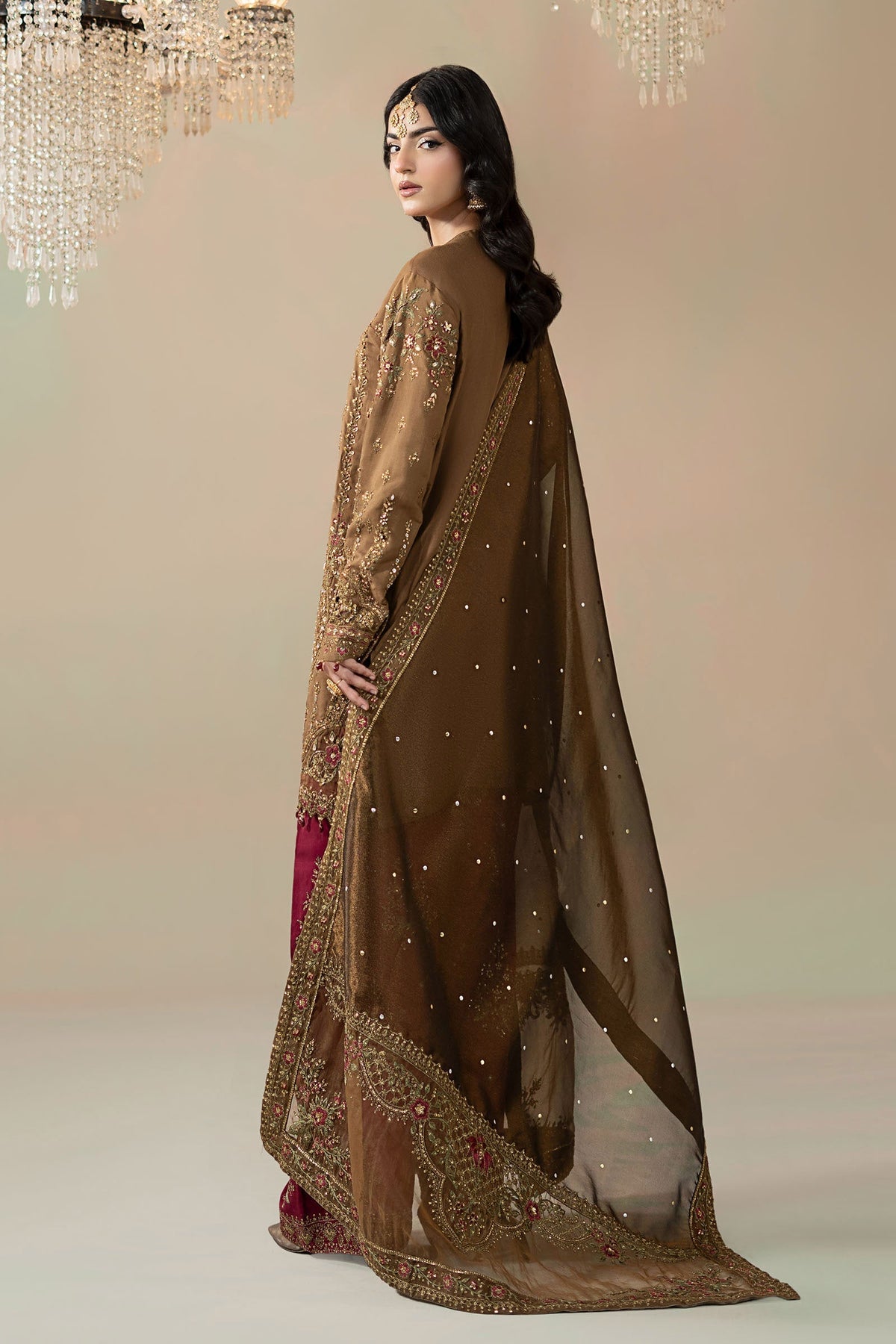 Maria B | Soiree Formals | WFS-09-04 by Maria B - Designer Dress - Type : Ladies Clothes - Available at Libayah - 100% Original 