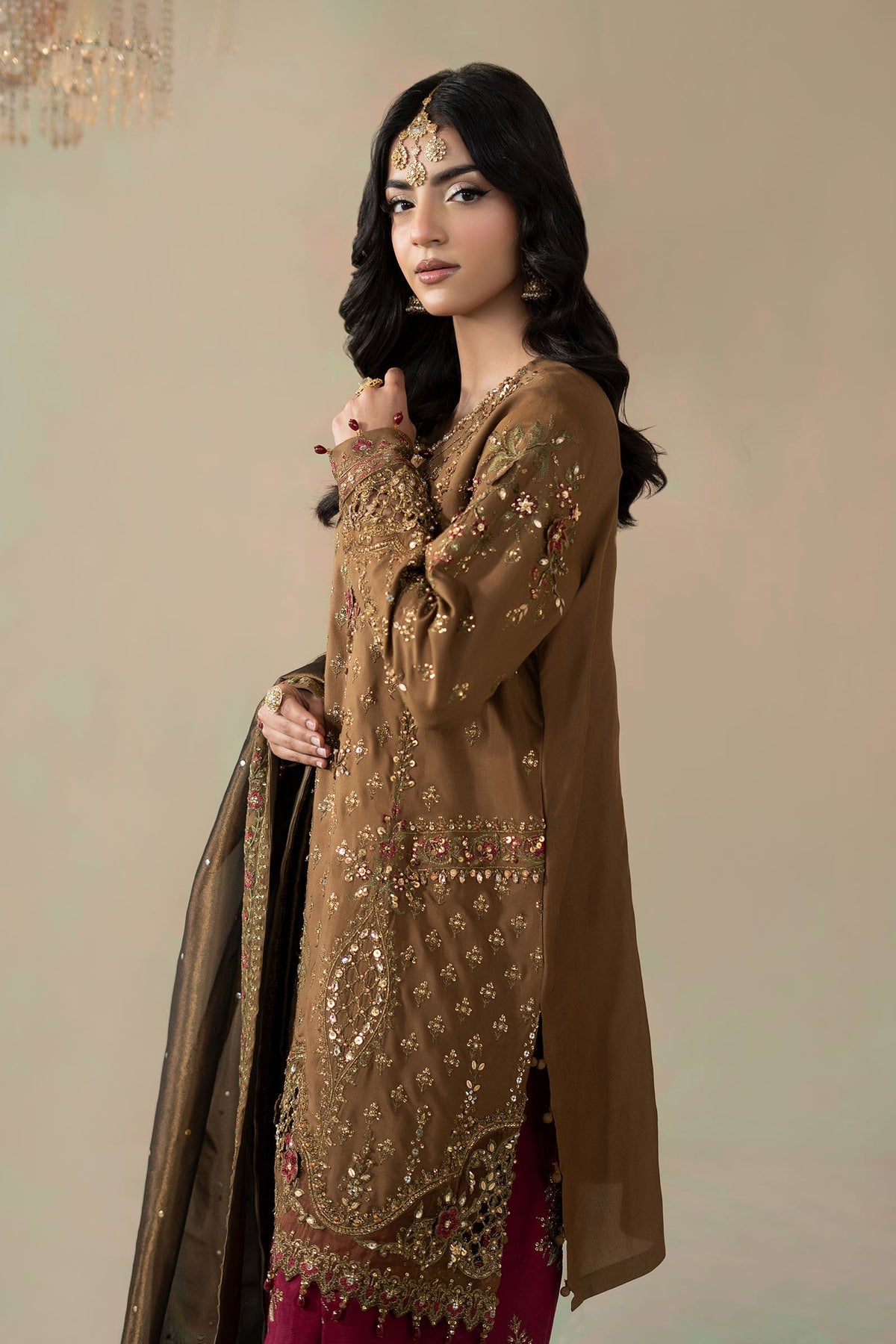 Maria B | Soiree Formals | WFS-09-04 by Maria B - Designer Dress - Type : Ladies Clothes - Available at Libayah - 100% Original 