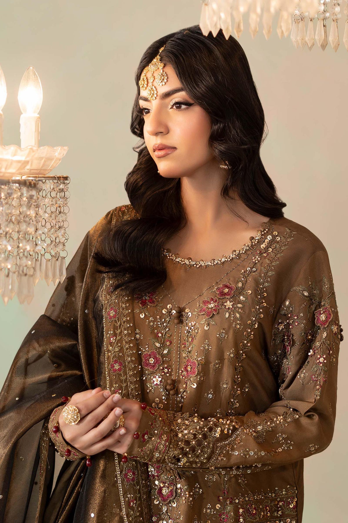 Maria B | Soiree Formals | WFS-09-04 by Maria B - Designer Dress - Type : Ladies Clothes - Available at Libayah - 100% Original 