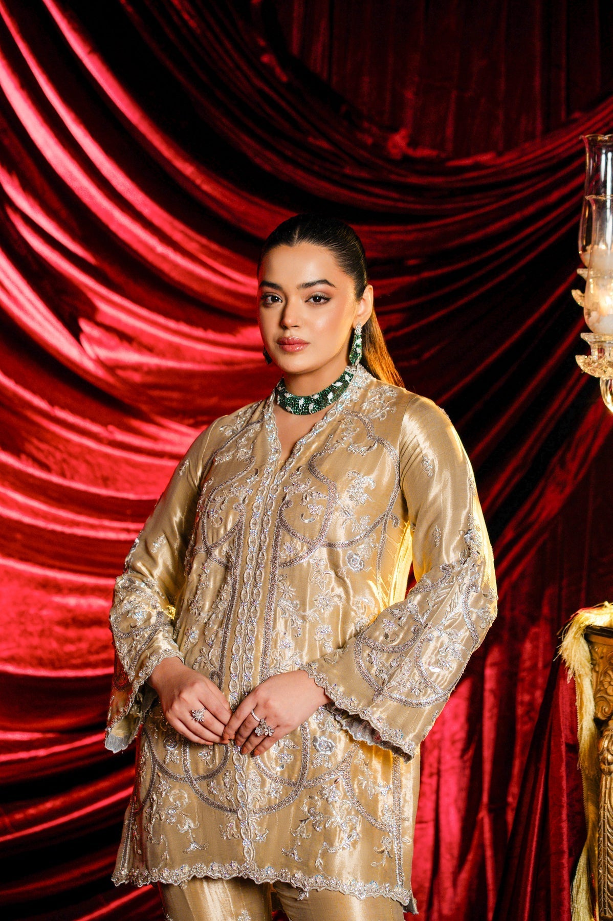 Sable Vogue | Laal Bagh Bridal Collection | SLB-1553 by Sable Vogue - Designer Dress  - Type : Ladies Clothes - Available at Libayah - 100% Original 