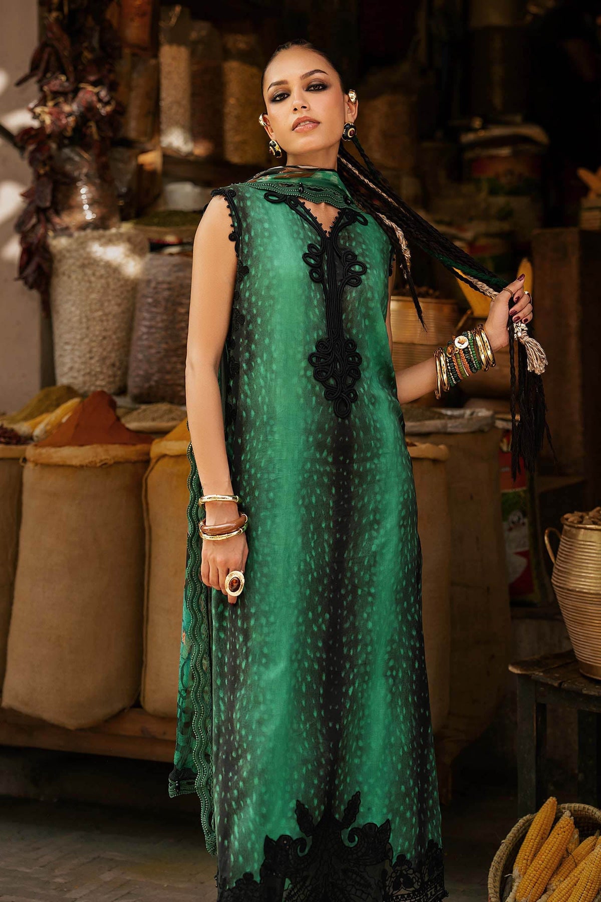 Maria B | M Prints Winter Fall 2026 | MPT-3105-A by Maria B - Designer Dress  - Type : Ladies Clothes - Available at Libayah - 100% Original 