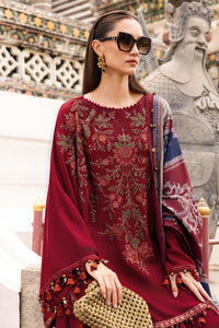 Maria B | M Prints Winter 25 | MPT-2805-A by Maria B - Designer Dress  - Type : Ladies Clothes - Available at Libayah - 100% Original 