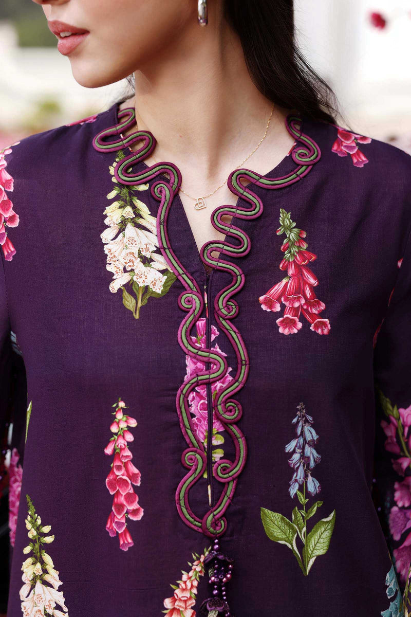 Maria B | M Prints 26 | MPT-3005-A by Maria B - Designer Dress  - Type : Ladies Clothes - Available at Libayah - 100% Original 