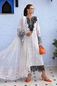 Maria B | Luxury Lawn 25 | D-2505-A by Maria B - Designer Dress - Type: Ladies Clothes - Available at Libayah - 100% Original