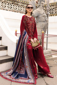 Maria B | M Prints Winter 25 | MPT-2805-A by Maria B - Designer Dress  - Type : Ladies Clothes - Available at Libayah - 100% Original 