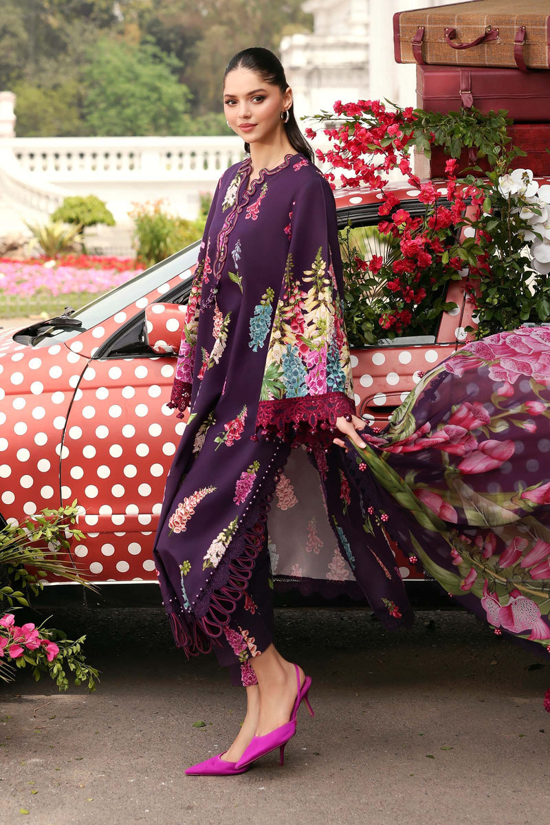 Maria B | M Prints 26 | MPT-3005-A by Maria B - Designer Dress  - Type : Ladies Clothes - Available at Libayah - 100% Original 