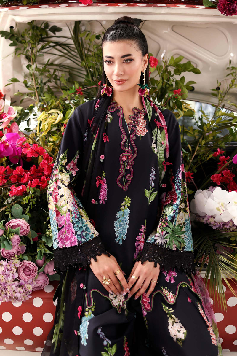Maria B | M Prints 26 | MPT-3005-B by Maria B - Designer Dress  - Type : Ladies Clothes - Available at Libayah - 100% Original 