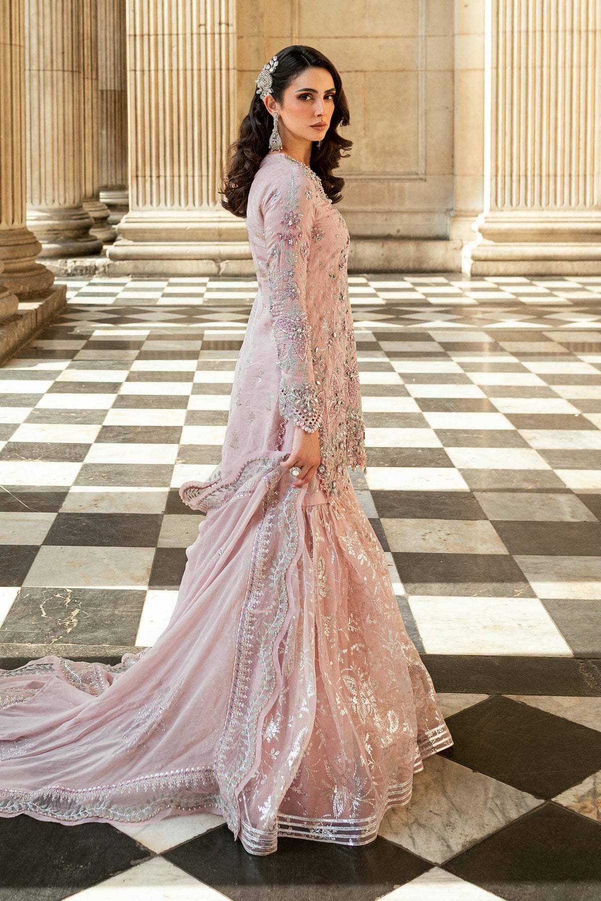 Maria B | Soiree Formals 25 | WF-09-05 by Maria B - Designer Dress - Type : Ladies Clothes - Available at Libayah - 100% Original 