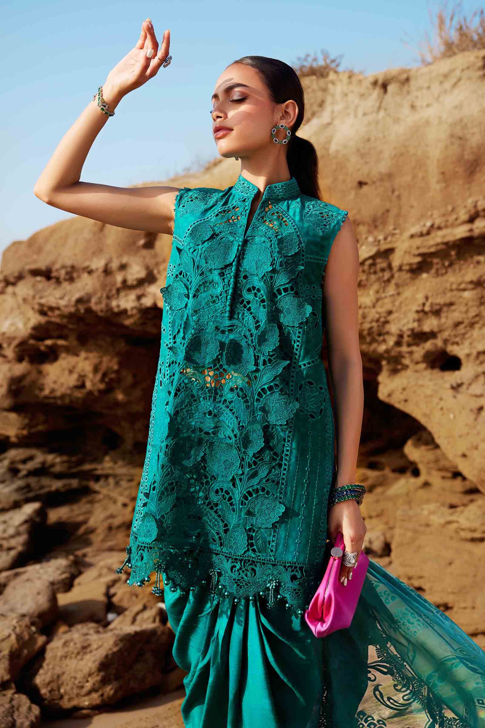 Maria B | Eid Collection 25 | 25-05 by Maria B - Designer Dress - Type: Ladies Clothes - Available at Libayah - 100% Original