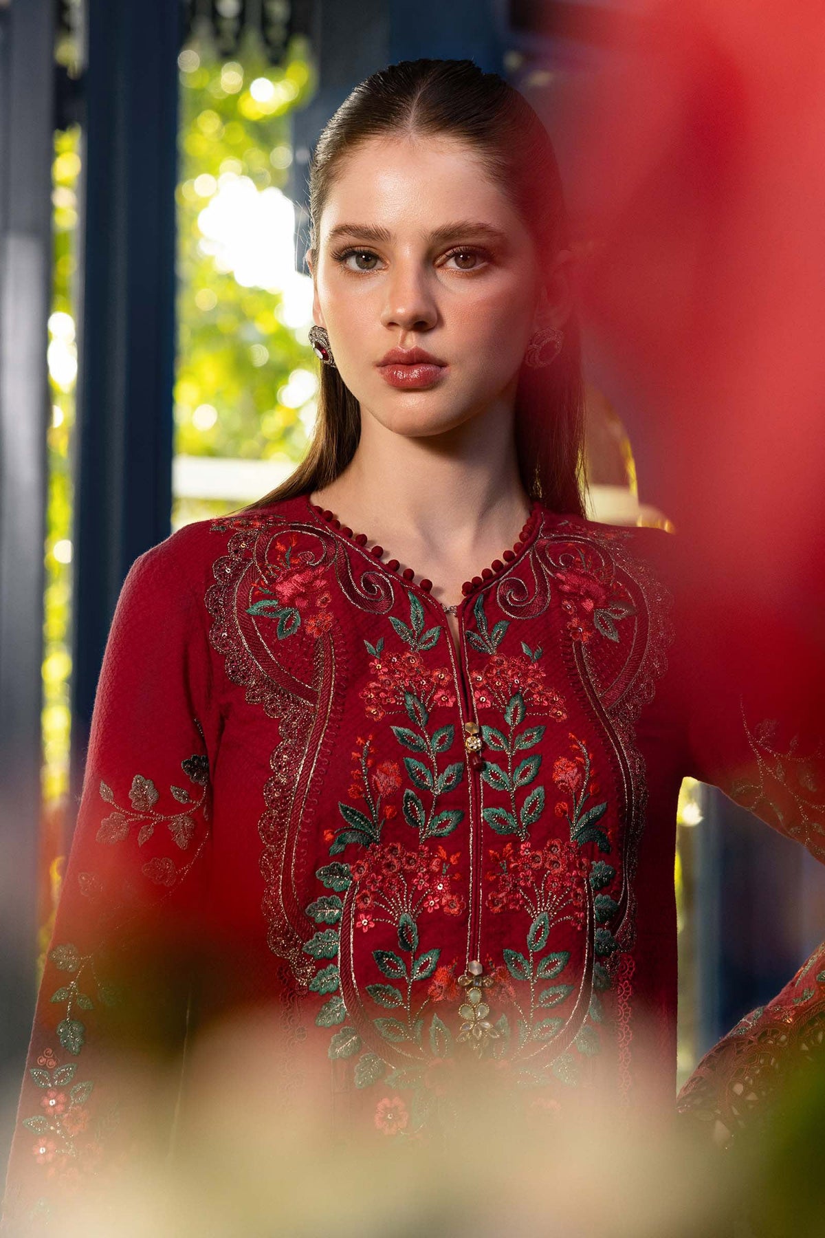 Maria B | luxury Lawn 26 | EL-26-05 by Maria B - Designer Dress  - Type : Ladies Clothes - Available at Libayah - 100% Original 