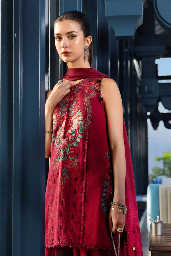 Maria B | luxury Lawn 26 | EL-26-05 by Maria B - Designer Dress  - Type : Ladies Clothes - Available at Libayah - 100% Original 