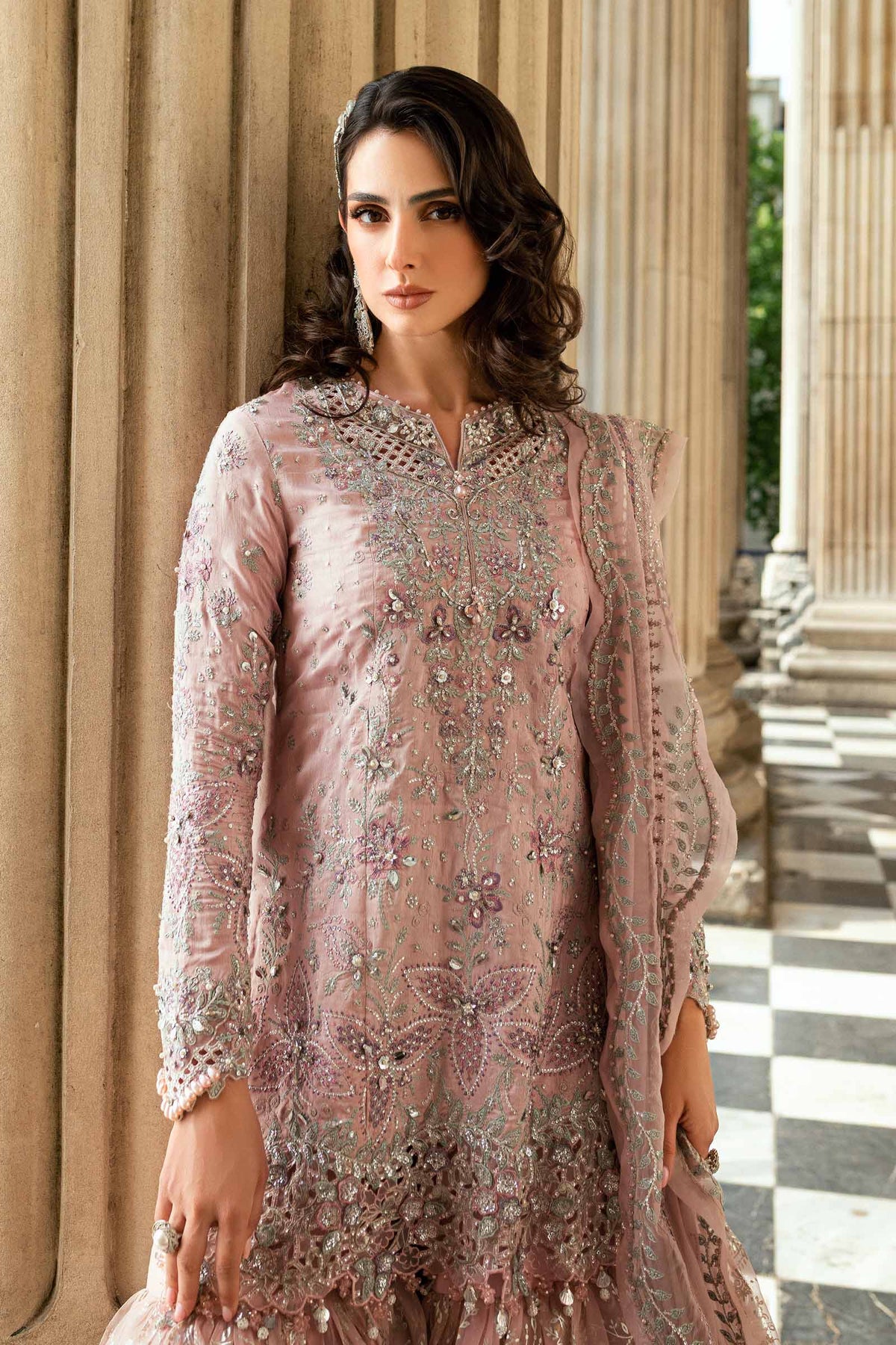 Maria B | Soiree Formals 25 | WF-09-05 by Maria B - Designer Dress - Type : Ladies Clothes - Available at Libayah - 100% Original 