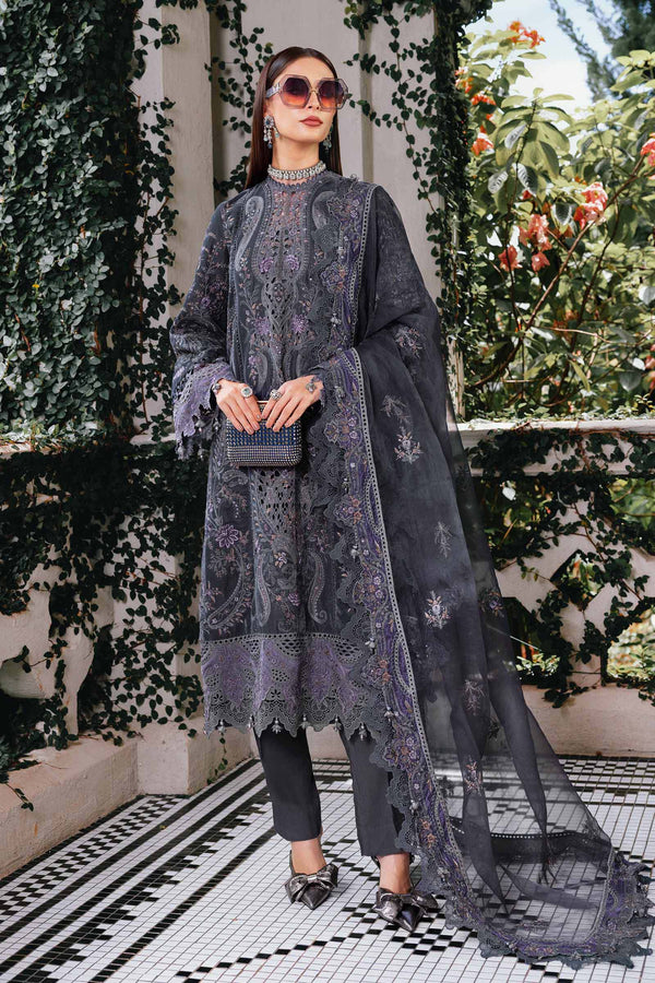 Maria B | Winter Luxe 25 | WL-1305 by Maria B - Designer Dress - Type : Ladies Clothes - Available at Libayah - 100% Original 