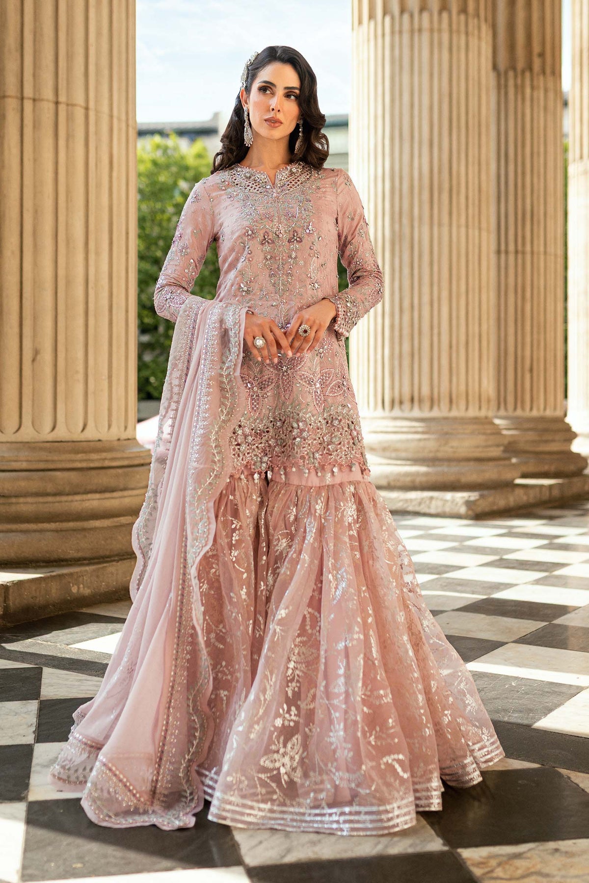 Maria B | Soiree Formals 25 | WF-09-05 by Maria B - Designer Dress - Type : Ladies Clothes - Available at Libayah - 100% Original 