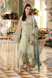 Maria b | Chiffon Formals 26 | MPC-26-105-Pistachio Green by Maria B - Designer Dress  - Type : Ladies Clothes - Available at Libayah - 100% Original 