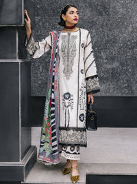 Mahnur | Broadway Luxury Lawn 25 | Freesia by Mahnur - Designer Dress - Type: Ladies Clothes - Available at Libayah - 100% Original