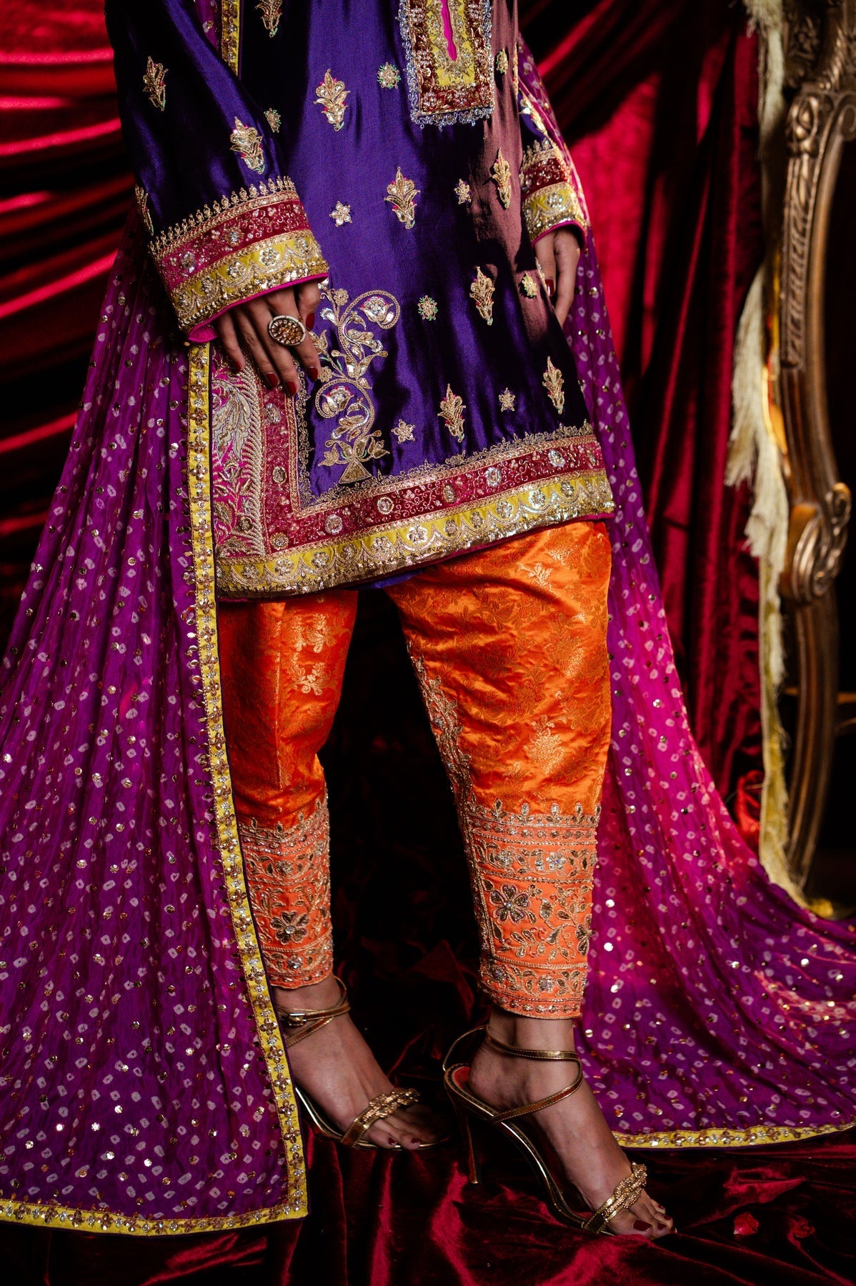 Sable Vogue | Laal Bagh Bridal Collection | SLB-1574 by Sable Vogue - Designer Dress  - Type : Ladies Clothes - Available at Libayah - 100% Original 