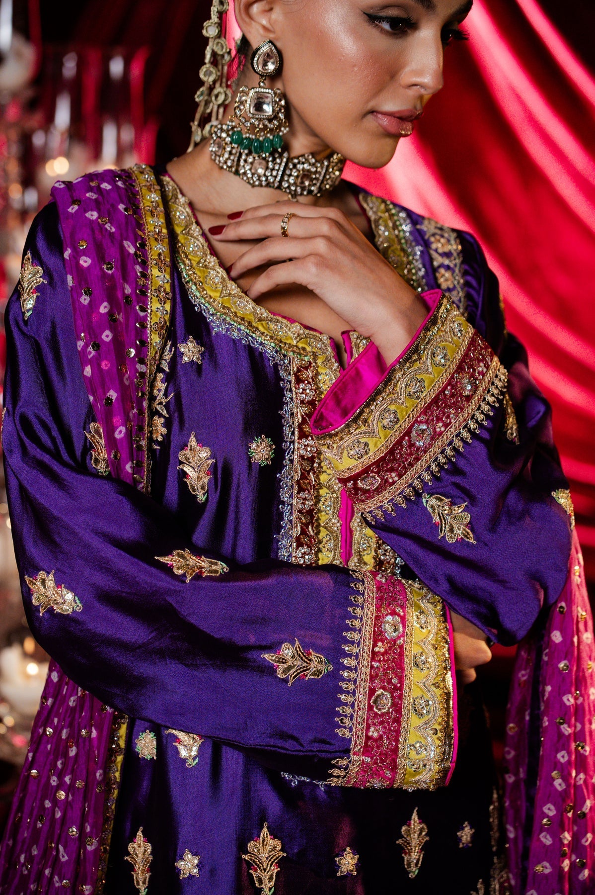 Sable Vogue | Laal Bagh Bridal Collection | SLB-1574 by Sable Vogue - Designer Dress  - Type : Ladies Clothes - Available at Libayah - 100% Original 