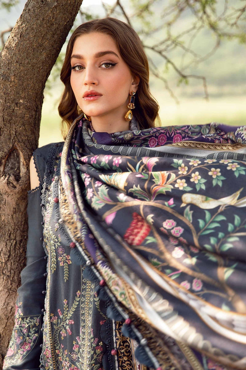 Maria B | M Prints Winter 24 | MPT-2406-A by Maria B - Designer Dress  - Type : Ladies Clothes - Available at Libayah - 100% Original 