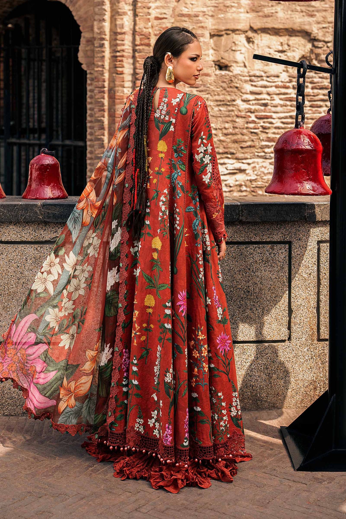 Maria B | M Prints Winter Fall 2026 | MPT-3106-B by Maria B - Designer Dress  - Type : Ladies Clothes - Available at Libayah - 100% Original 