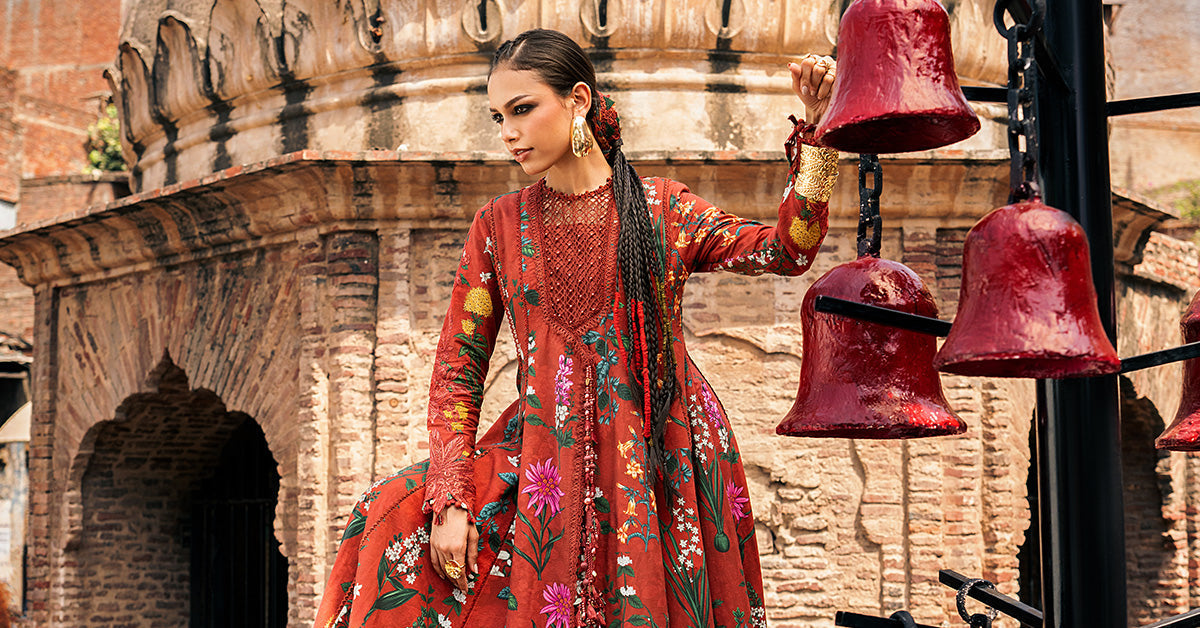 Maria B | M Prints Winter Fall 2026 | MPT-3106-B by Maria B - Designer Dress  - Type : Ladies Clothes - Available at Libayah - 100% Original 