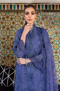 Maria B | Luxury Lawn 25 | D-2506-B by Maria B - Designer Dress - Type: Ladies Clothes - Available at Libayah - 100% Original