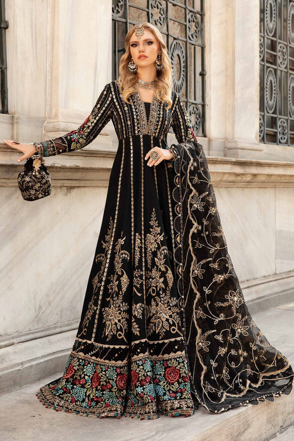 Maria B | Sateen Formals 24 | CST-806 by Maria B - Designer Dress - Type: Formal - Available at Libayah - 100% Original
